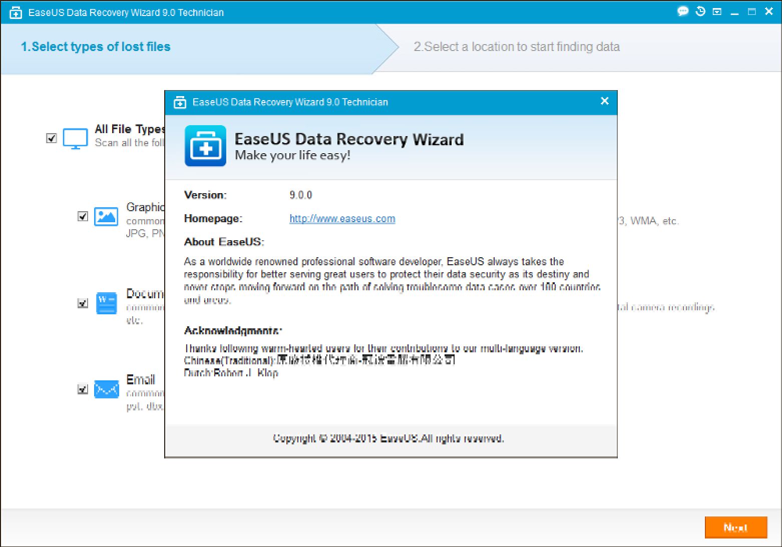 Download easeus data recovery wizard 11.9.0 + crack + key